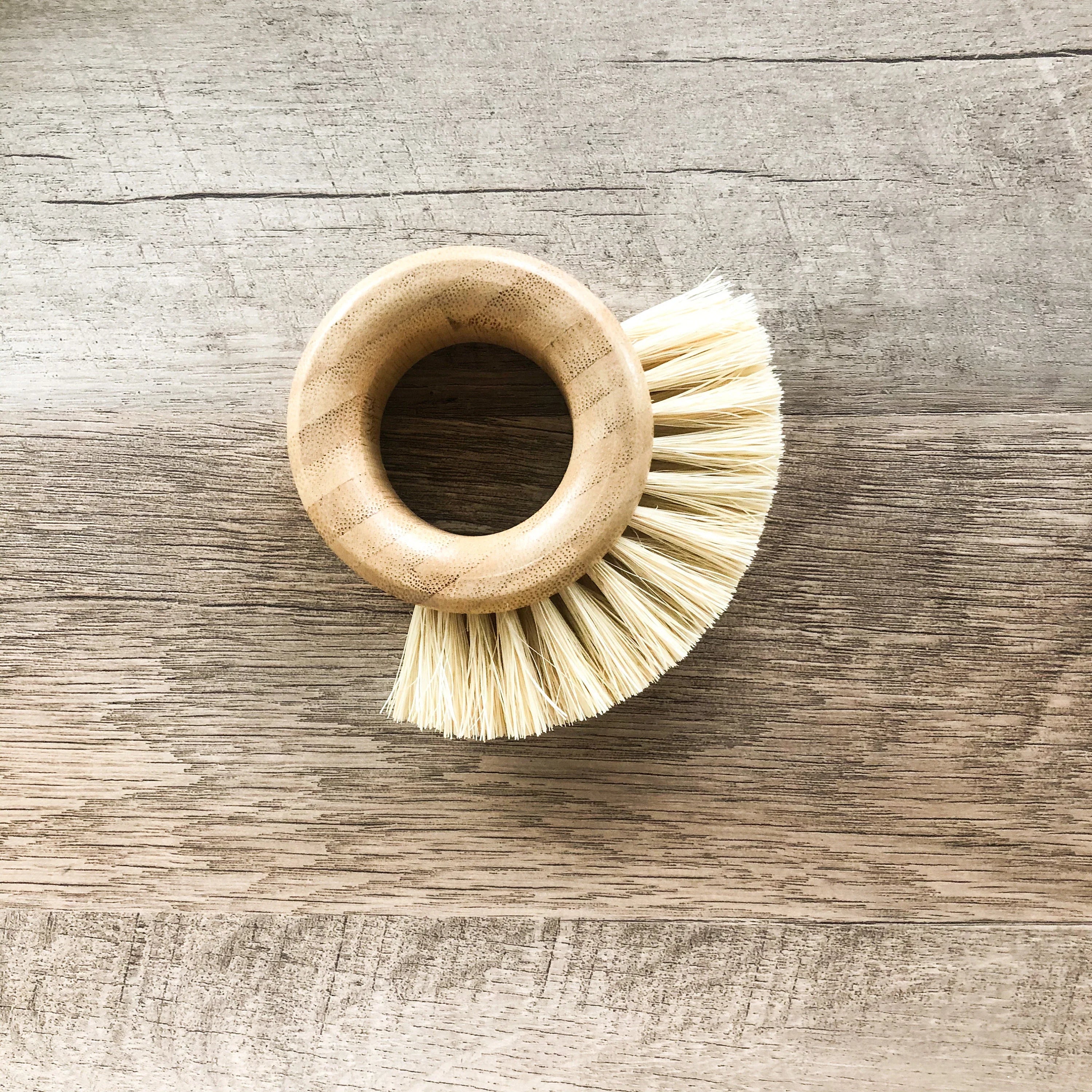 Natural Zero Waste Bamboo Kitchen Brush Set - Eco Friendly Plastic Free Sustainable Kitchen - Ultimate Set Of 5 Best Selling Bamboo Brushes-3